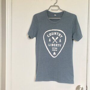 Women's S Short Sleeve T-Shirt Cottage Country